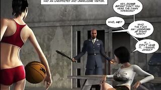 Bitchy woman fucked in a comic book style porn