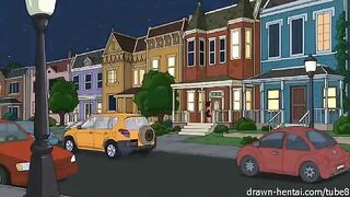 Porn parody of the famous series 'The Cleveland Show'