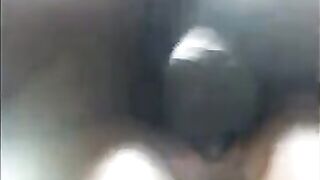 Black woman’s pussy juices are flying everywhere after a good cum shot
