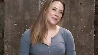 The girl was fucked in a chair and humiliated the man