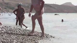 A trip to the land of naked people in Crimea in HD quality