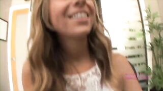 The girl was shown her boobs, but she performed like a whore with mouth skills