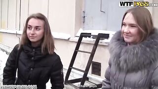 Two blondies found me and fucked me in a steamy threesome encounter