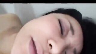 An adult Japanese man plays with himself and has sex