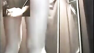 A hidden camera was secretly filming customers in the underwear store locker room