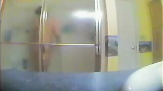 A sister has no idea there’s a spy camera in the shower