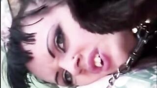 A rude guy penetrated her in a fur coat, wild and raw