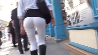 The camera follows the juicy ass of the sexy Argentine