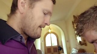 Cute girl in tears fucked by two hard dicks