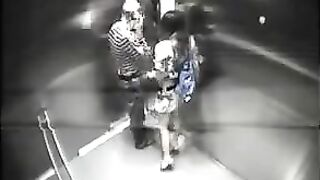 Another couple got fucked in a hidden hotel room chamber