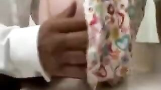 A naive student got some experience with guys’ members in her early days