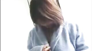Korean virgin with big boobs gets fucked hard
