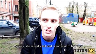 A mature woman tutor gets fucked by her young student on Tutor4K