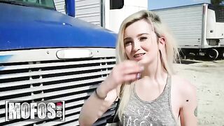 Lexi Lore sucked Jesse Black's cock and asked for a favor