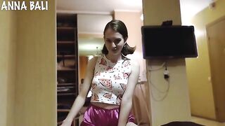 Brother forced step-sister to ride his cock for a dress