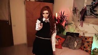 Hermione Granger gets fucked after taking lessons in HD