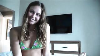 The stepdaughter tried to escape from a family vacation