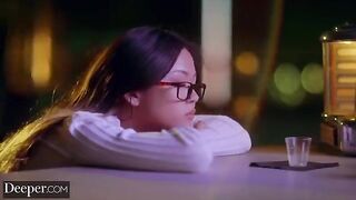 Deeper. Petite hottie Lulu Chu gets her pussy filled with BBC