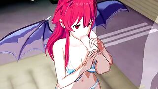 The succubus anime movie wants more cum - Itadaki! Seieki - Mari Setogaya Hentai