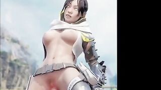 Complete Apex Legends 2021 compilation 2 (Blender animation of videogame action)