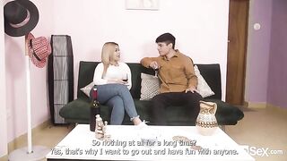 Big ass Latina Blanca gets her tits filled with cum in this hot scene