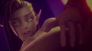 Hot Elaisha action in stunning 4K and 60FPS