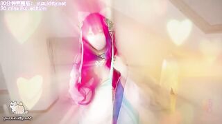 The mystery box of Ahri, a nine-tailed fox's essence extraction scene