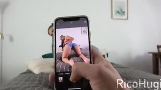 My stepsister is a cock sucking expert. She does it like a professional