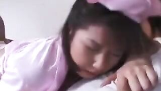 He washed the dick from her vagina and finished hot