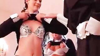 A nun forced three girls to have lesbian sex with toys in her room
