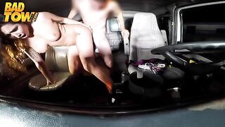 A camera was secretly filming a sexual encounter in the car