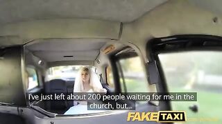 The bride had sex with a taxi driver before the wedding