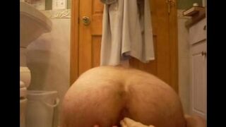 A rubber cock for my ass hole - homemade porn