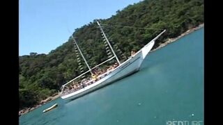 A lot of girls want to fuck on a yacht, it's magic