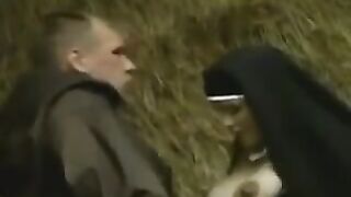 A pregnant nun gets fucked by a taxi driver, showcasing intense passion