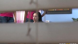 A couple has sex in the dormitory of the college without concealing anything