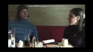 Russian beauty fucked by a black guy after meeting