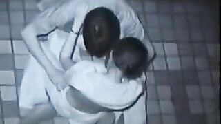 The guy lowered his pants and began to engage in anal with his girlfriend