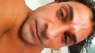 Two pretty girls have a great Italian threesome sex
