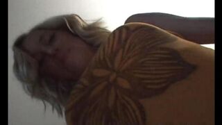 First creamy for the young blond girl Ellie Louise
