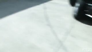 Blonde beauty Blair Summers gets fucked on the parking lot in public