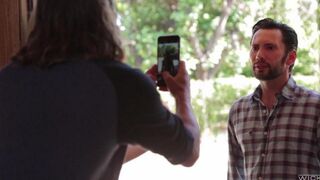 A guy had sex with a beautiful girl with fake boobs