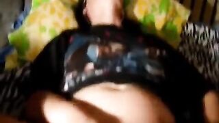 The narrow pussy of a minor is caressed by the camera in this explicit video