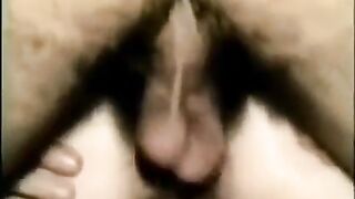 Amigo pushed his fat cock deep into my ass hole