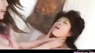 Korean girl has sex without any clothes on her body