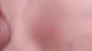 An aged guy's donger was jerked by a cunning girl with her mouth