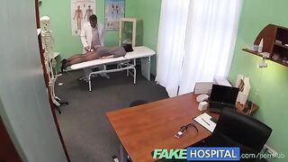 A patient was examined by a cunning doctor who wanted to fuck