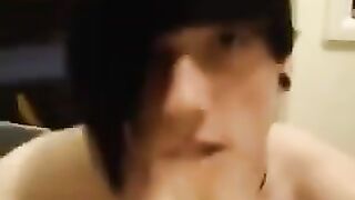 The guy is friends with girls who love to fuck and swallow cum