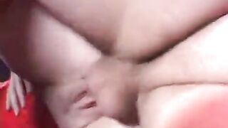Tied up babe gets fucked hard by horny guys in a rough BDSM session