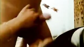 Asian guy fucked hard in his hotel room, stunning view!